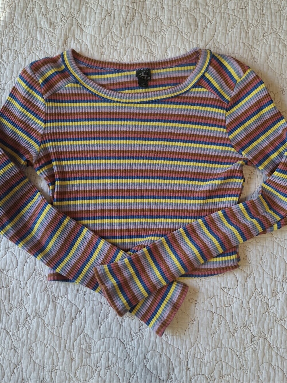🌈Wild Fable Striped Long Sleeve